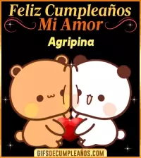GIF Feliz Cumpleaños mi Amor Agripina